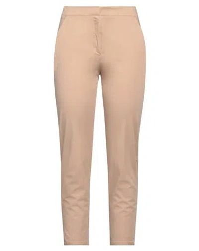 Barba Napoli Woman Pants Beige Size 26 Cotton, Elastane