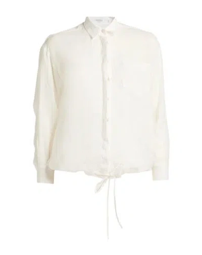 Barba Napoli Woman Shirt White Size 10 Silk