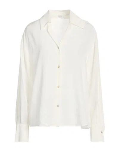 Barba Napoli Woman Shirt White Size 8 Silk