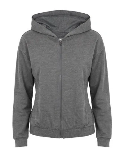 Barba Napoli Woman Sweatshirt Grey Size 6 Virgin Wool, Cotton