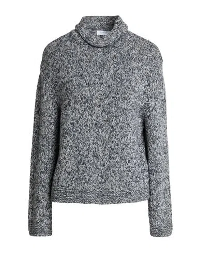 Barba Napoli Woman Turtleneck Grey Size 2 Virgin Wool, Cashmere In Gray