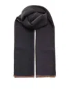 Barba Napoli Wool And Cashmere Scarf In Brown