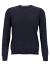 Barba Napoli Barba Crew-neck Sweater In Blue