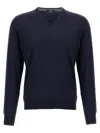 Barba Napoli Barba Crew-neck Sweater In Blue