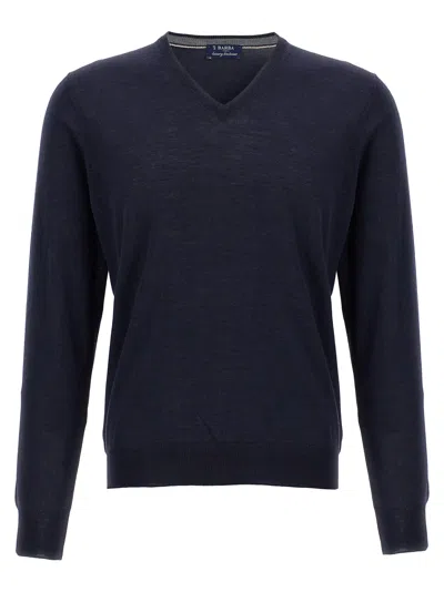 BARBA NAPOLI WOOL AND SILK SWEATER