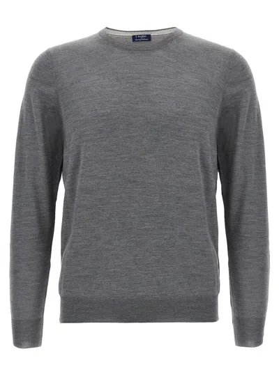 BARBA NAPOLI WOOL AND SILK SWEATER
