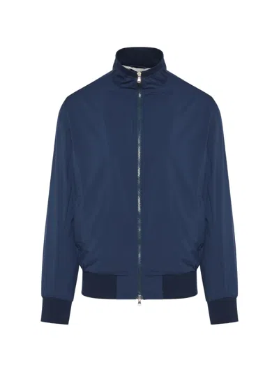 Barba Napoli Zip-fastening Jacket In Blue