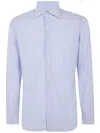 Barba Napoli Barba Camicia Di Cotone A Righe In Blue