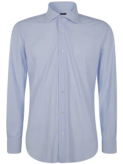 Barba Neck Shirt Clothing In Blue