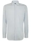 Barba Napoli Cotton Shirt In Blue