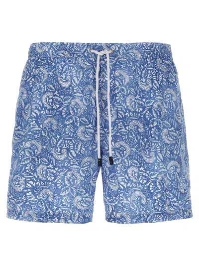 Barba Napoli Barba Paisley Floral Swimsuit In Multi