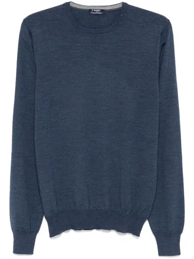 Barba Napoli Paricollo Sweater In Blue
