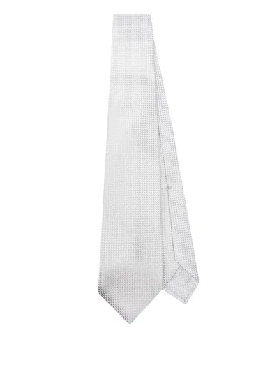 BARBA NAPOLI PATTERNED-JACQUARD TIE