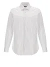 Barba Napoli Tailored Cotton Shirt Buttoned Cuffs