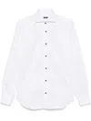 Barba Napoli Poplin Shirt In White