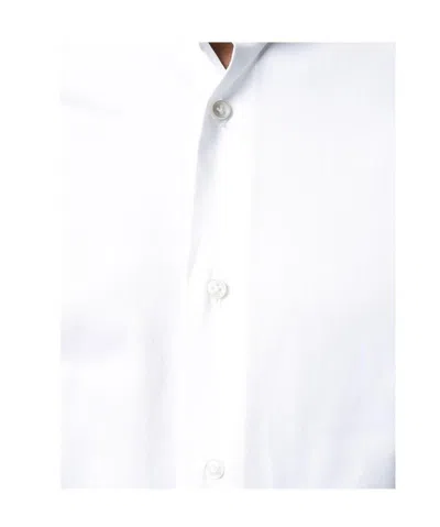 Barba Napoli Poplin Shirt In White