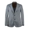 BARBA BARBA POWDER BLUE JACKET IN WOOL CASHMERE BLEND