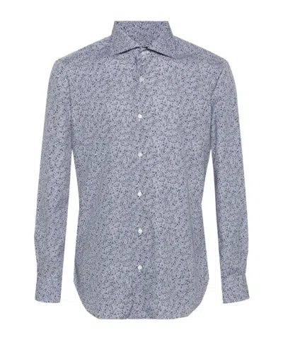 BARBA NAPOLI PRINTED SHIRT