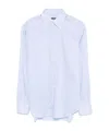Barba Napoli Barba Button-down Cotton Shirt In Blue