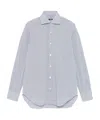 Barba Napoli Striped Shirt In Gray