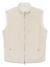 Barba Napoli Reversible Gilet In Neutrals