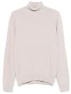 Barba Napoli Roll-neck Jumper In Neutrals