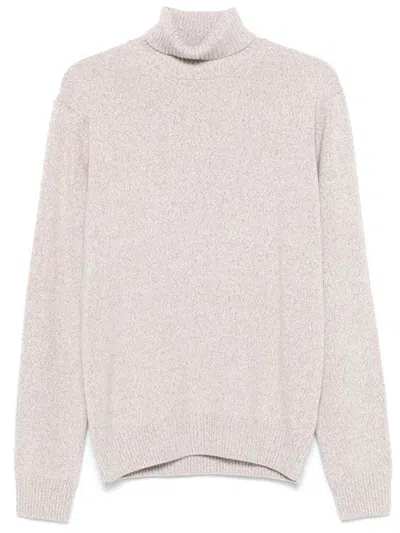 Barba Napoli Roll-neck Jumper In Neutrals