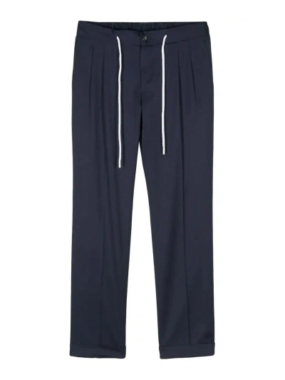 Barba Roma Trousers In Blue