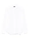 Barba Napoli Seersucker Shirt In White