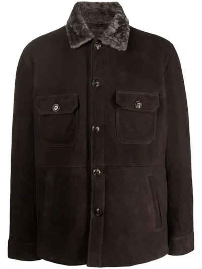 Barba Napoli Barba Jackets In Brown