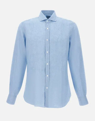 Barba Napoli Barba Shirts In Blue