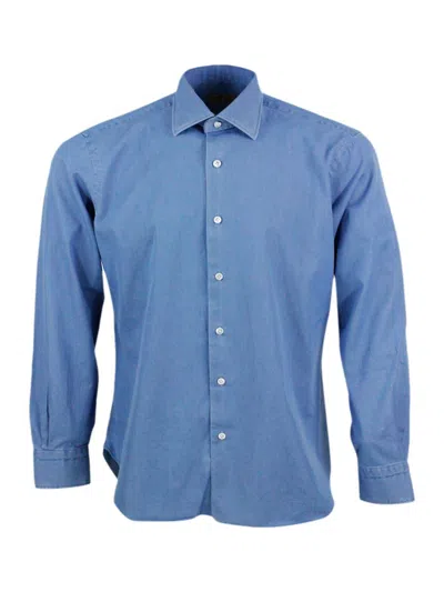 Barba Napoli Barba Shirts In Blue