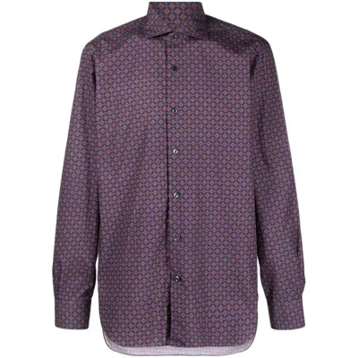 Barba Napoli Barba Shirts In Multicolor