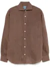 Barba Napoli Barba Brown Shirt In Brown