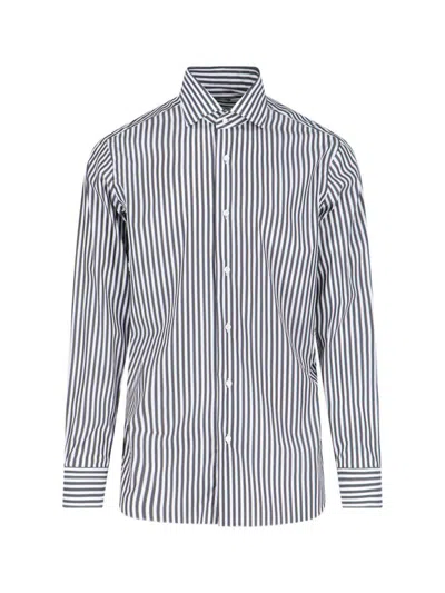 Barba Napoli Barba Shirts In Grey