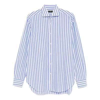 Barba Napoli Barba Shirts In Blue