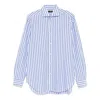 Barba Napoli Long-sleeved Shirt In Multicolor