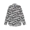 Barba Napoli Long Sleeve Shirt In Multicolor