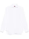 Barba Napoli Gestreiftes Hemd In White