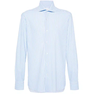 Barba Shirts In White/blue