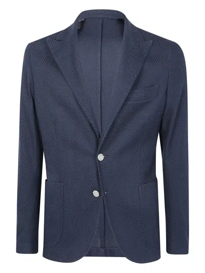 BARBA NAPOLI SINGLE-BREASTED BLAZER