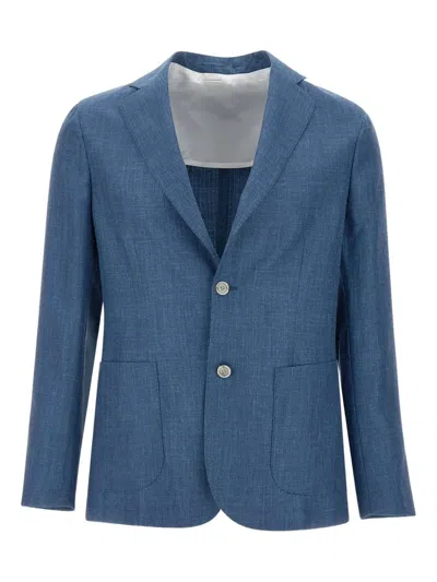 Barba Napoli Barba Jackets In Blue