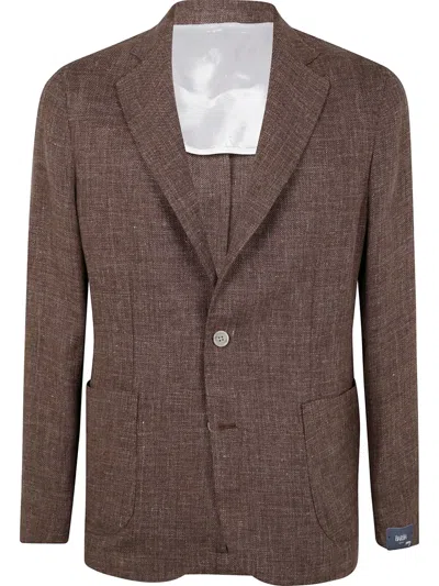 BARBA NAPOLI SINGLE-BREASTED BLAZER