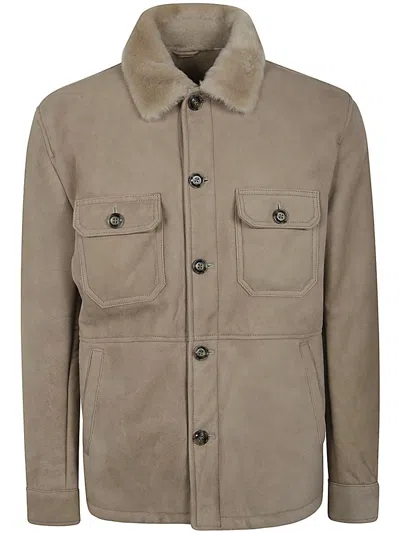 Barba Napoli Barba Sport Jacket Shirt Clothing In White