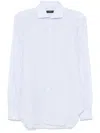 Barba Napoli Striped Shirt In Blue