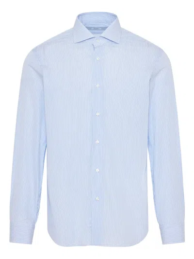 BARBA NAPOLI STRIPED SHIRT