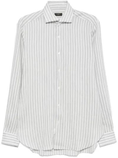 BARBA NAPOLI STRIPED SHIRT