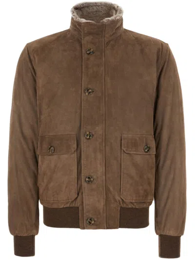 BARBA NAPOLI SUEDE JACKET