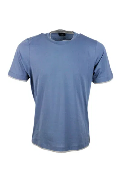 Barba Napoli Barba T-shirts And Polos In Blue