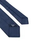 Barba Napoli Barba Ties In Ner+bianco Nero Grig